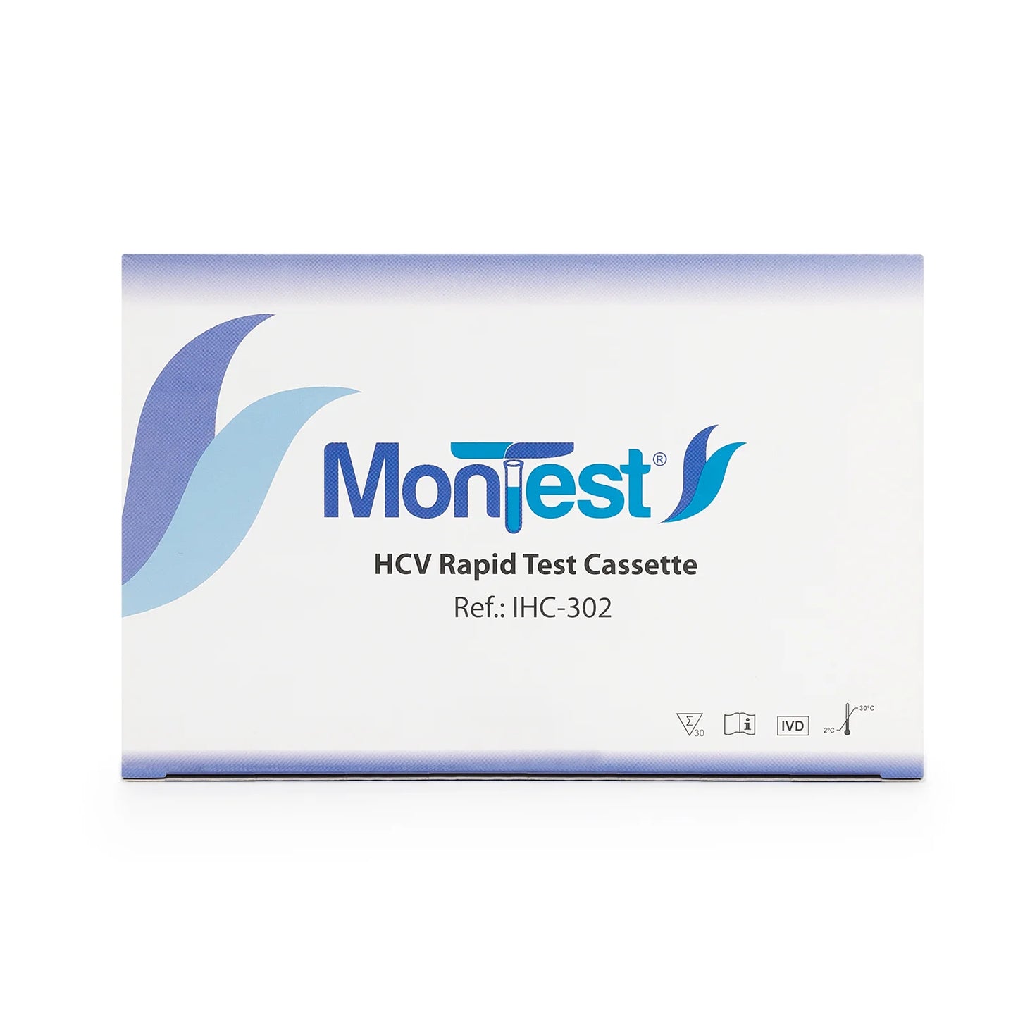 Prueba Rápida Hepatitis C HCV en Casete MONTEST CAJA 30 UND