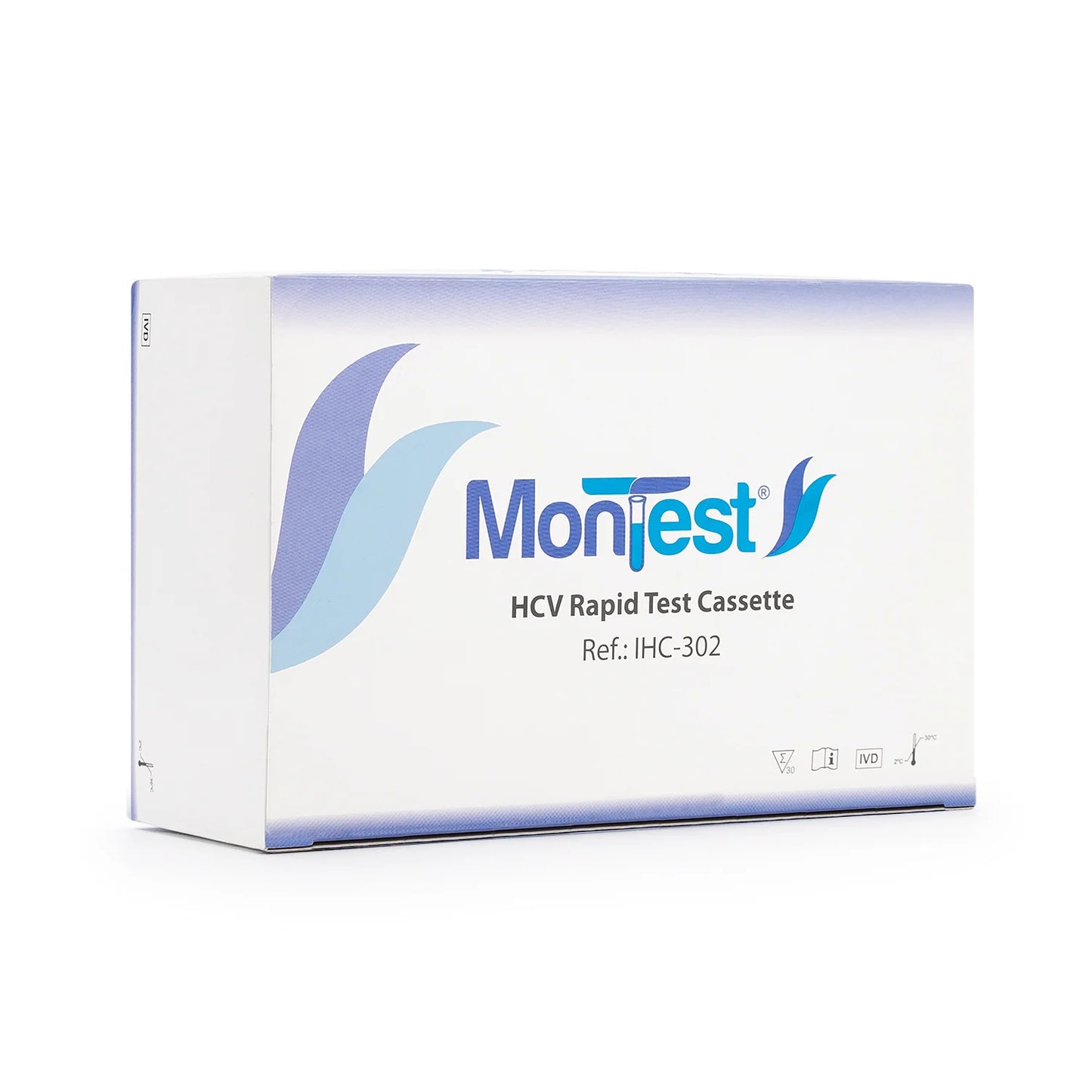 Prueba Rápida Hepatitis C HCV en Casete MONTEST CAJA 30 UND