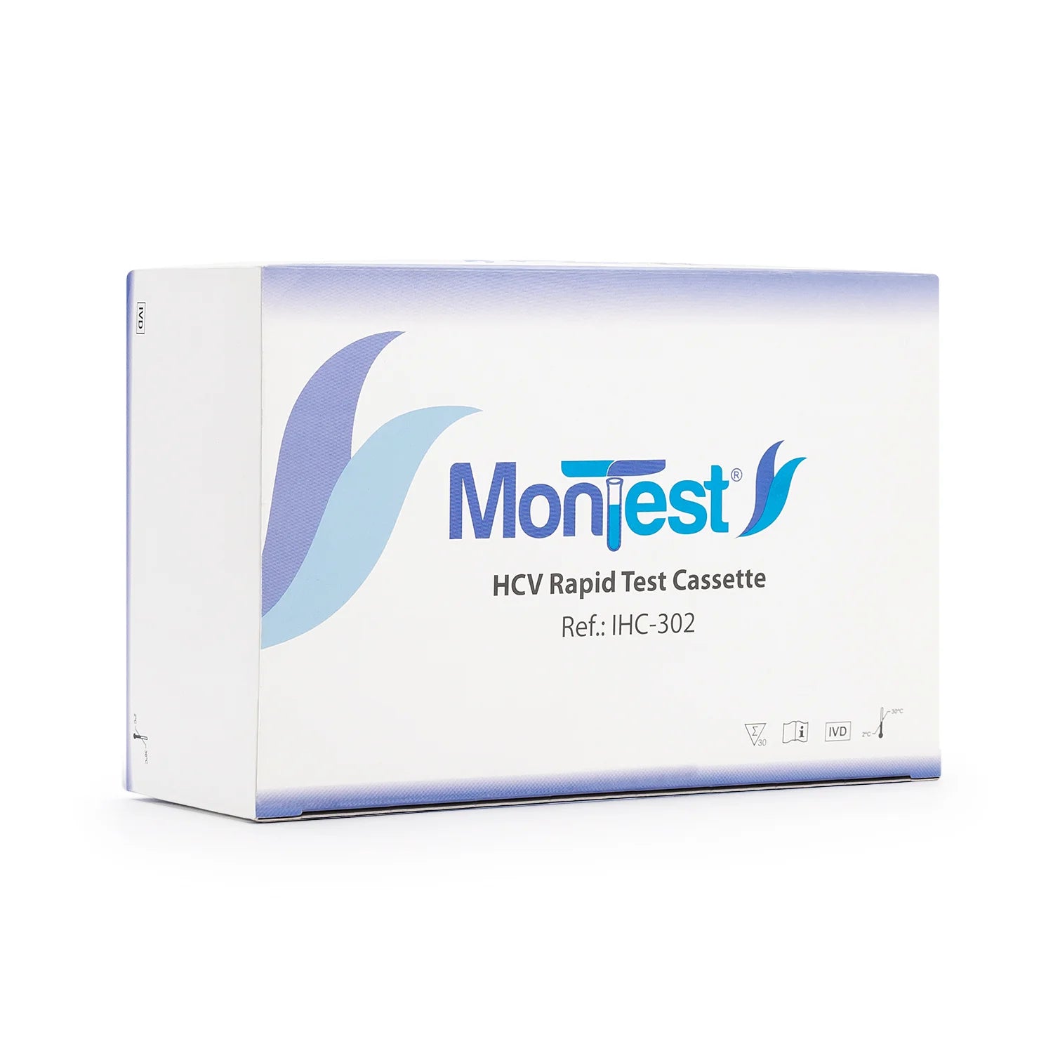 Prueba Rápida Hepatitis C HCV en Casete MONTEST CAJA 30 UND