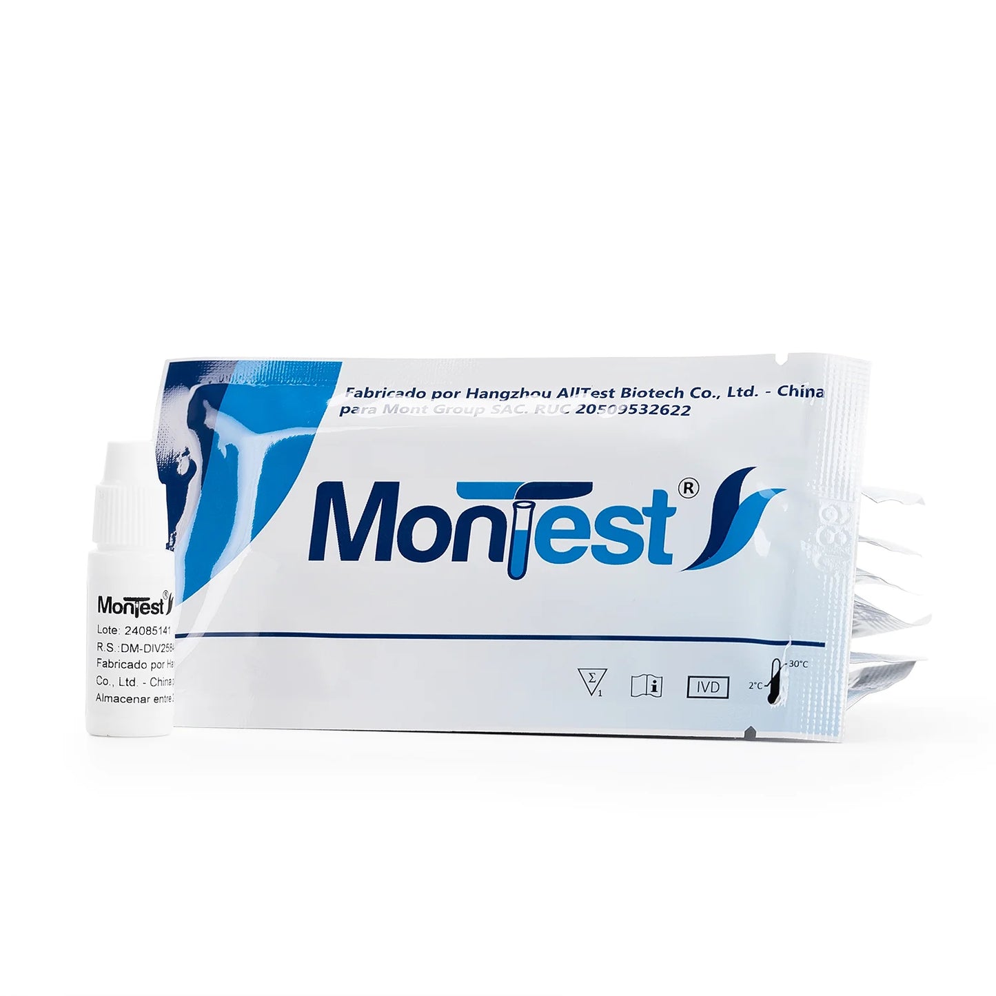 Prueba Rápida de Sifilis en Casete MONTEST CAJA 40 UND