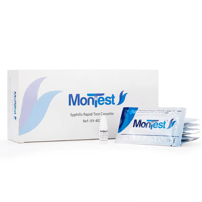 Prueba Rápida de Sifilis en Casete MONTEST CAJA 40 UND