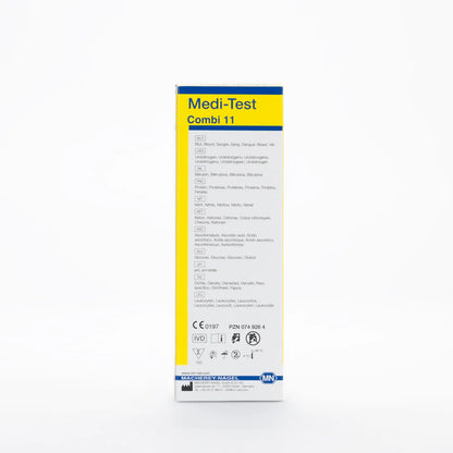 Tiras Reactivas para Orina MEDI TEST 11 SGL CAJA 100 UND