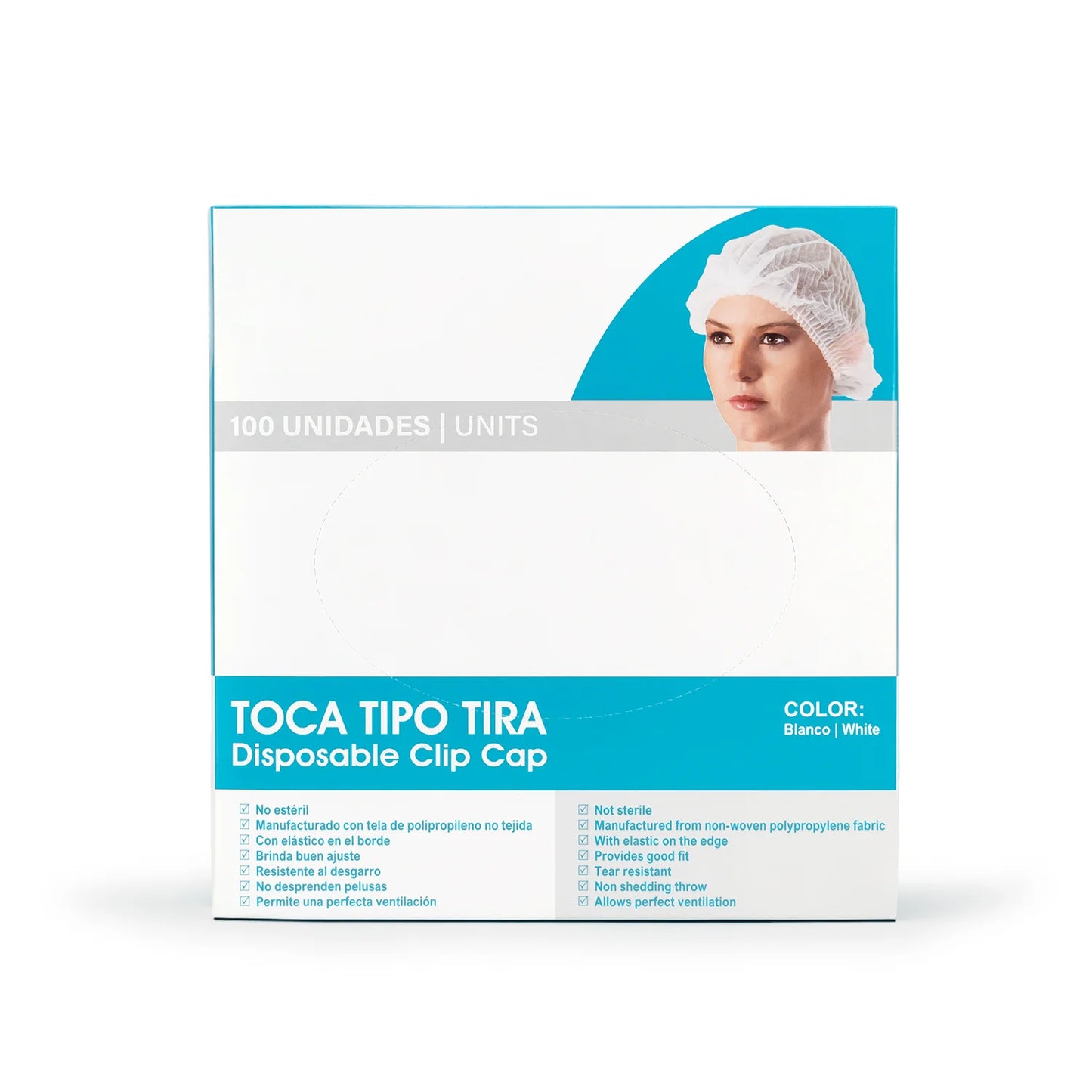 Tocas Descartables CAJA 100 UND
