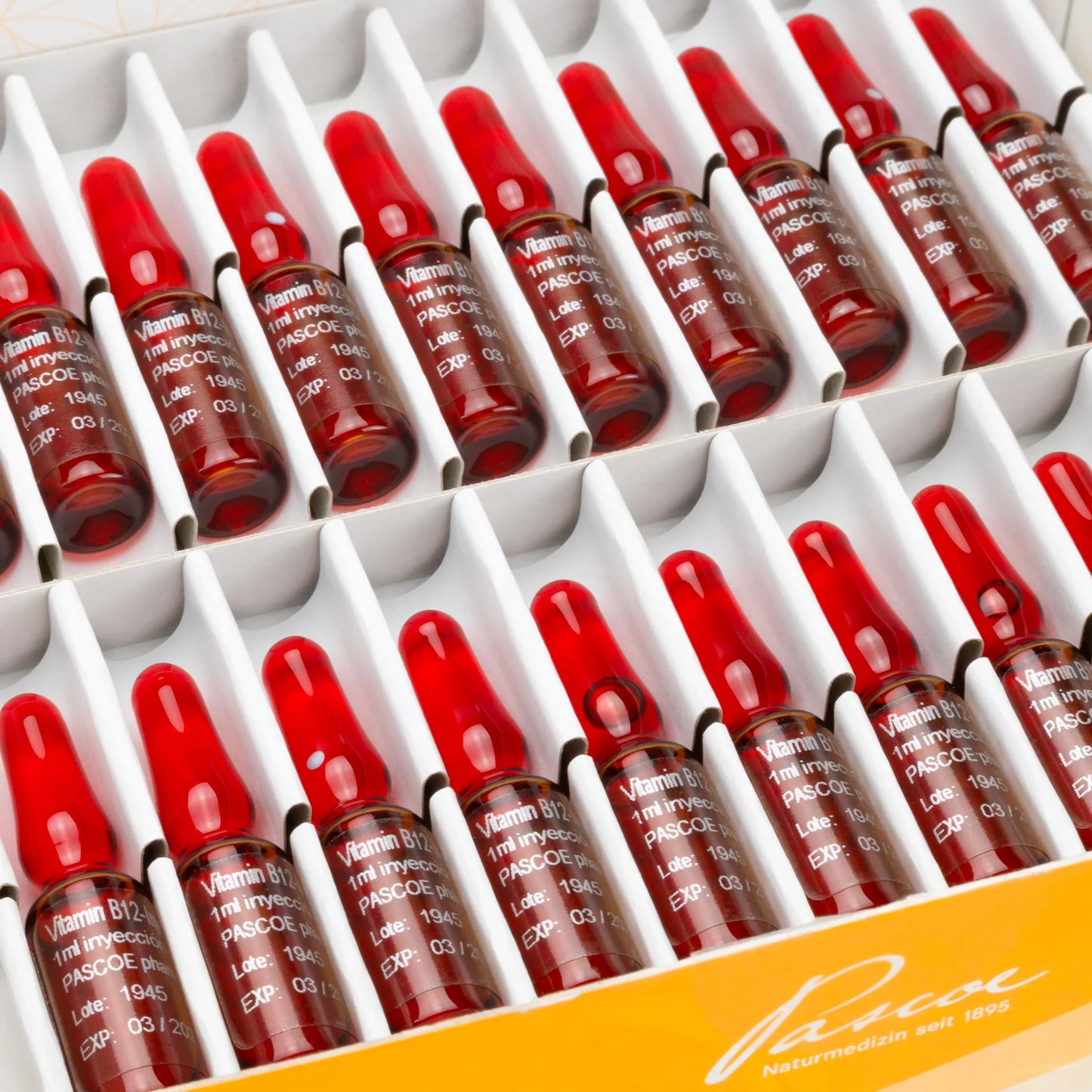 Vitamina B 12 Injektopas PASCOE Solución Inyectable 1 ML