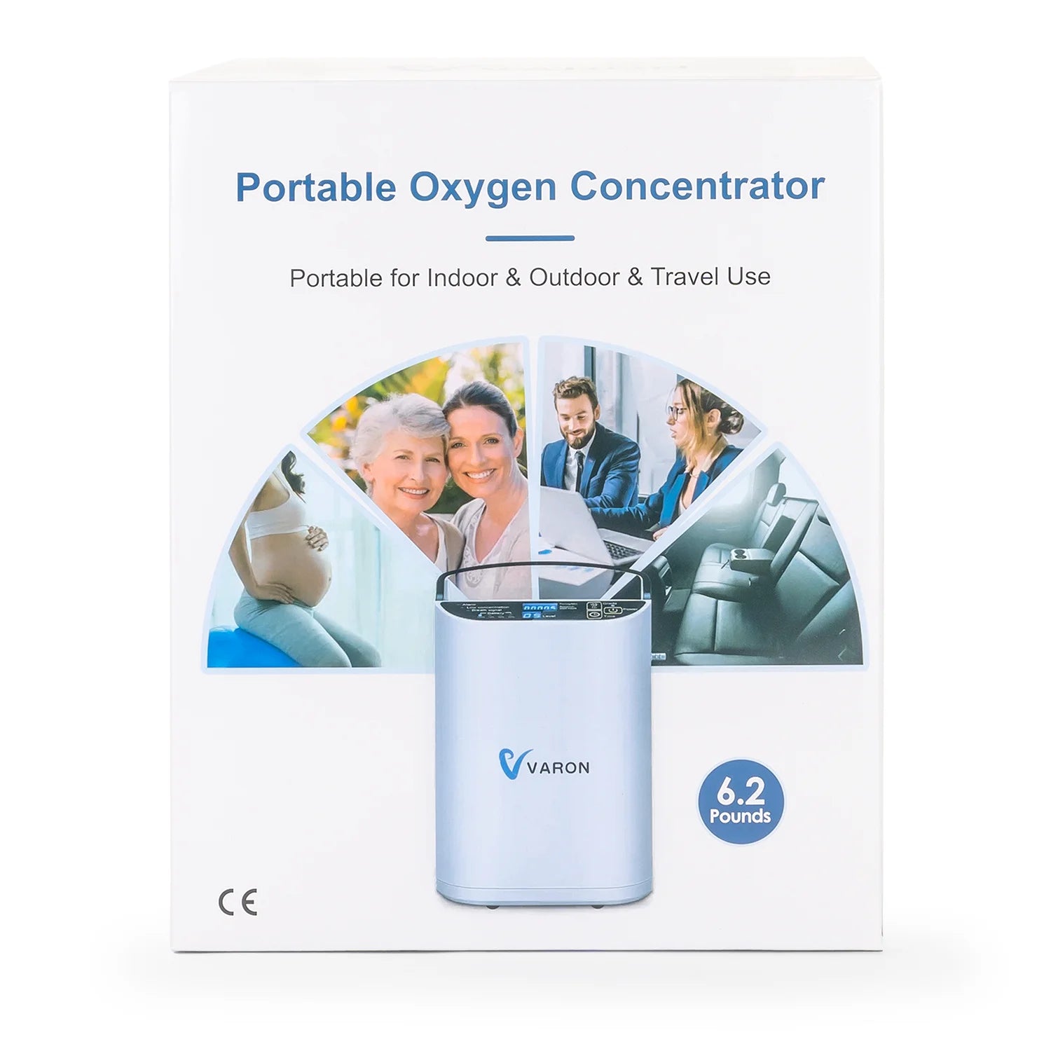 Concentrador de Oxígeno Portátil y Compacto VARON NT-1