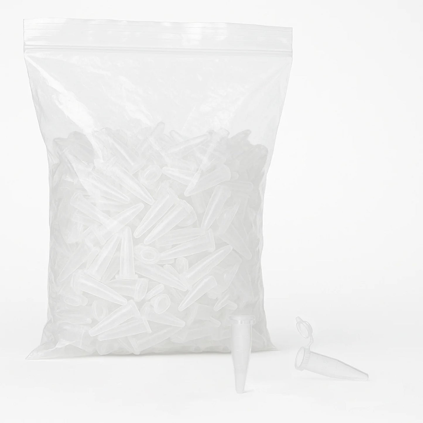 Criovial con Tapa a Presión No Estéril de 1.5 ML BOLSA 500 UND