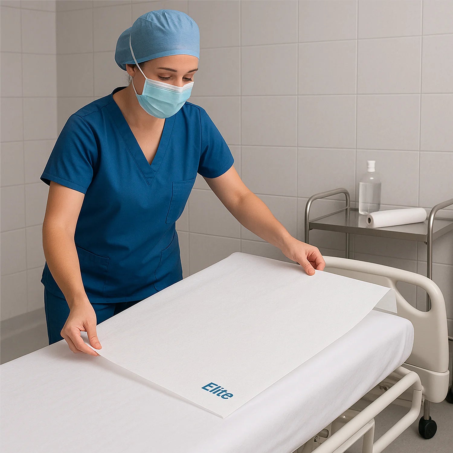 Papel Sabanilla para Camilla ELITE 100 MTS PACK 2 UND