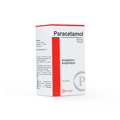 Paracetamol 500 MG CAJA 100 UND