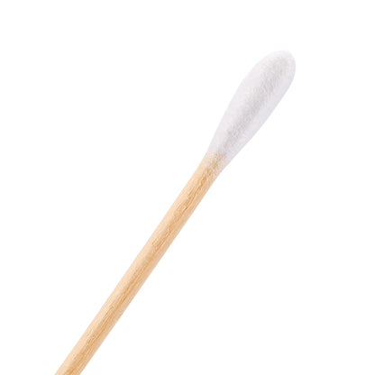 Hisopo de Madera No Estéril de 6" BOLSA 100 UND