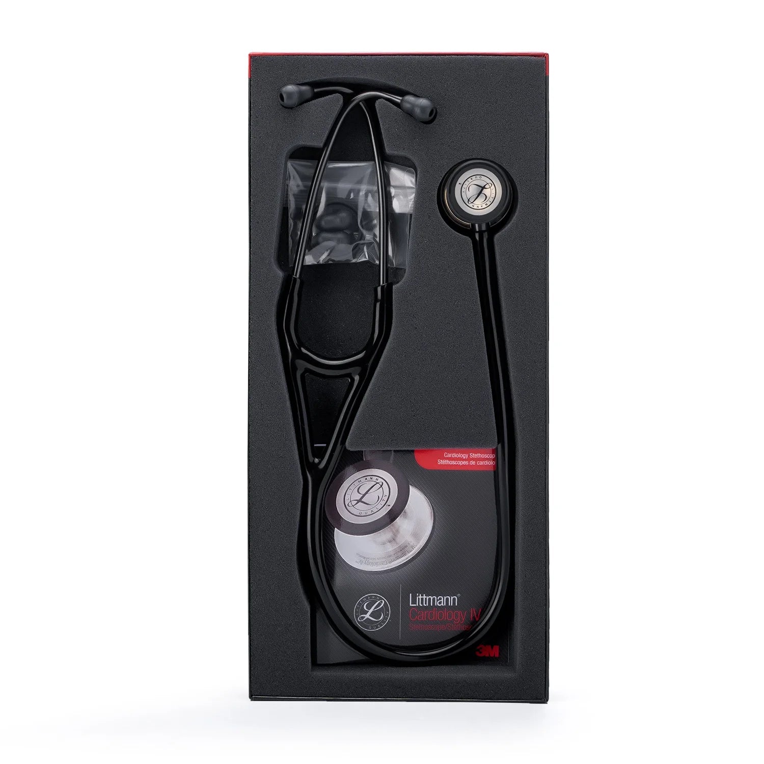 Estetoscopio LITTMANN CARDIOLOGY IV Negro Champagne Chestpiece 6179