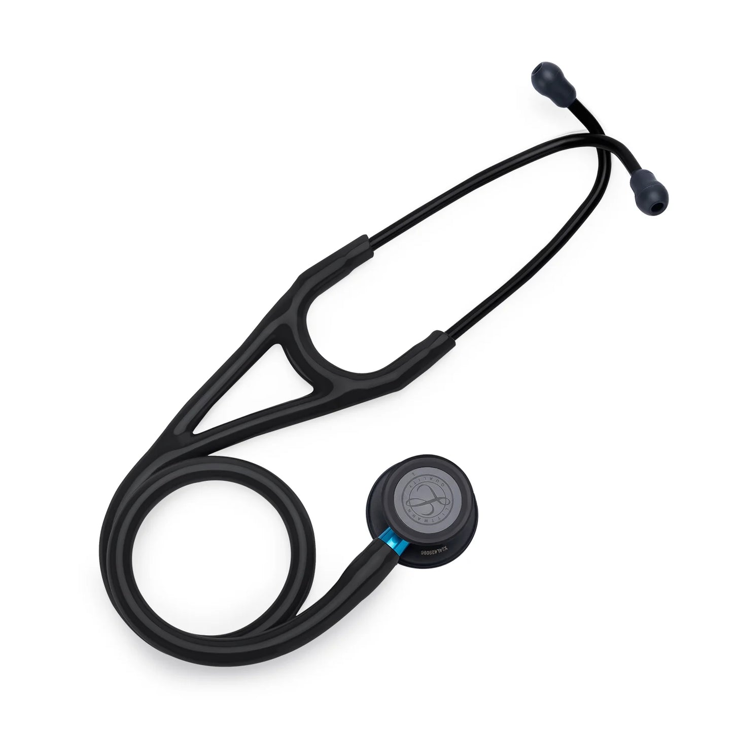Estetoscopio LITTMANN CARDIOLOGY IV Negro Black Edition Vástago Azul 6201
