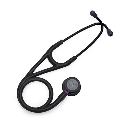 Estetoscopio LITTMANN CARDIOLOGY IV Negro Black Edition Vástago Violeta 6203