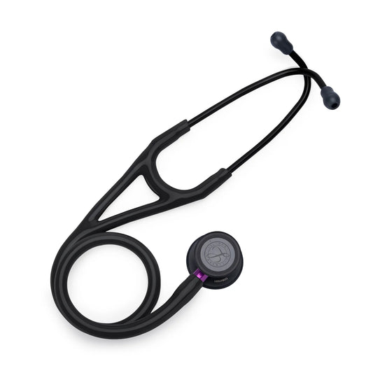 Estetoscopio LITTMANN CARDIOLOGY IV Negro Black Edition Vástago Violeta 6203