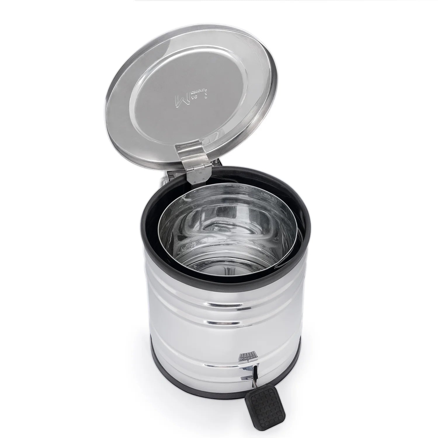 Tacho de Acero Inoxidable con Pedal