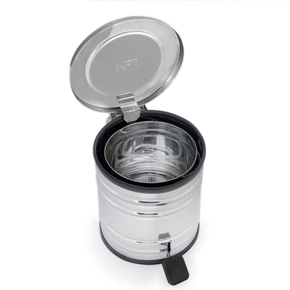 Tacho de Acero Inoxidable con Pedal