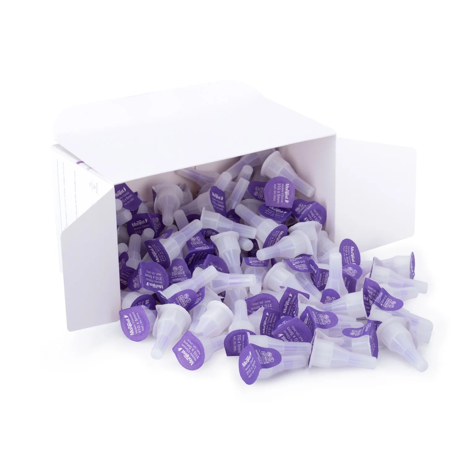 Aguja para Insulina MONTEST CLASSIC 31 G X 5 MM CAJA 100 UND