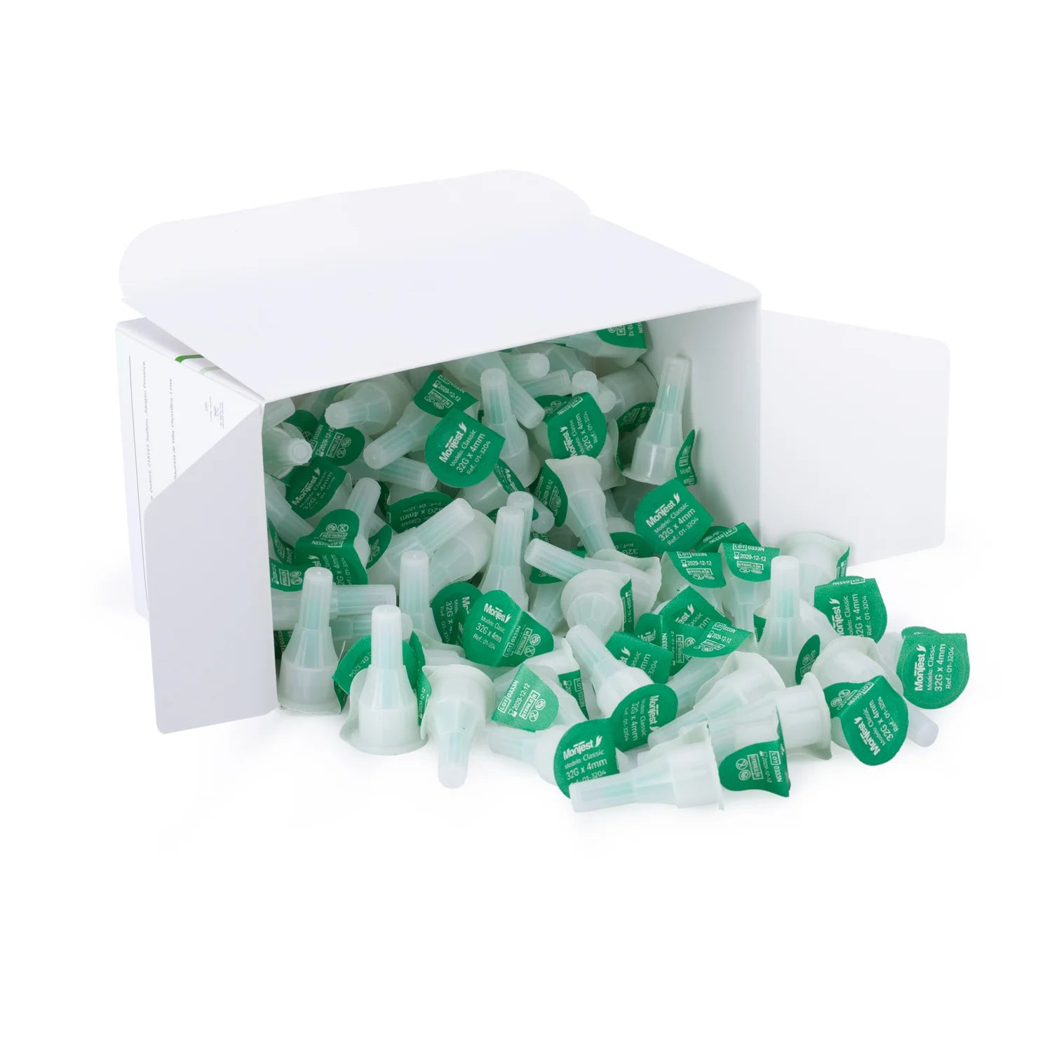 Aguja para Insulina MONTEST CLASSIC 32 G X 4 MM CAJA 100 UND