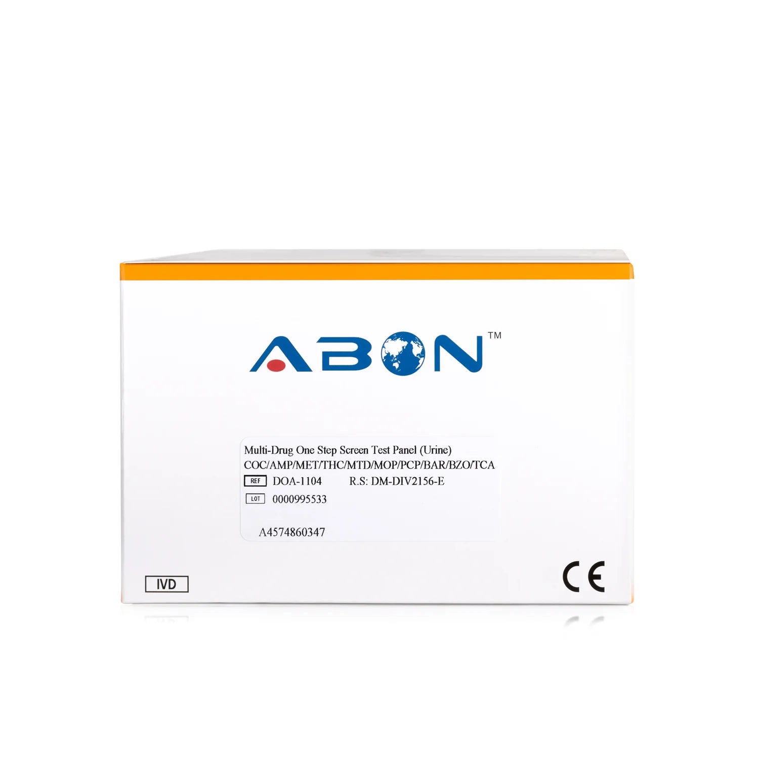 Test de Orina Multidrogas ABON 10P CAJA 25 UND