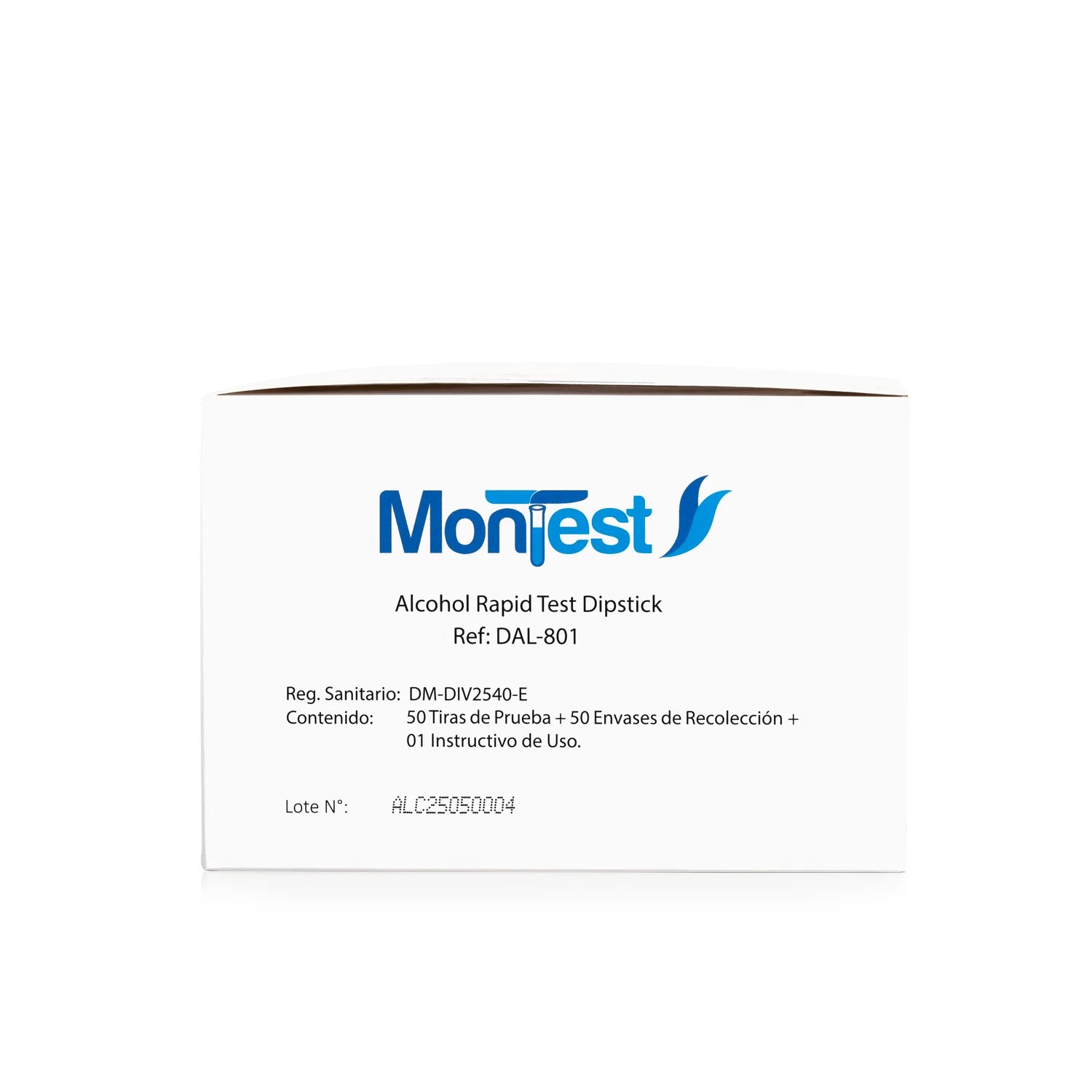 Prueba Rápida de Alcohol en Saliva MONTEST CAJA 50 UND