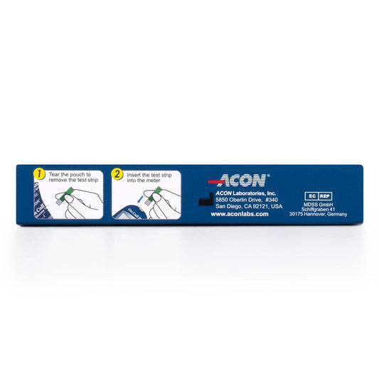 Tiras Reactivas para Glucosa ON CALL PLUS CAJA 25 UND