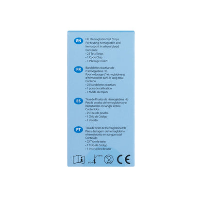 Tiras Reactivas para Hemoglobina MISSION HB CAJA 25 UND