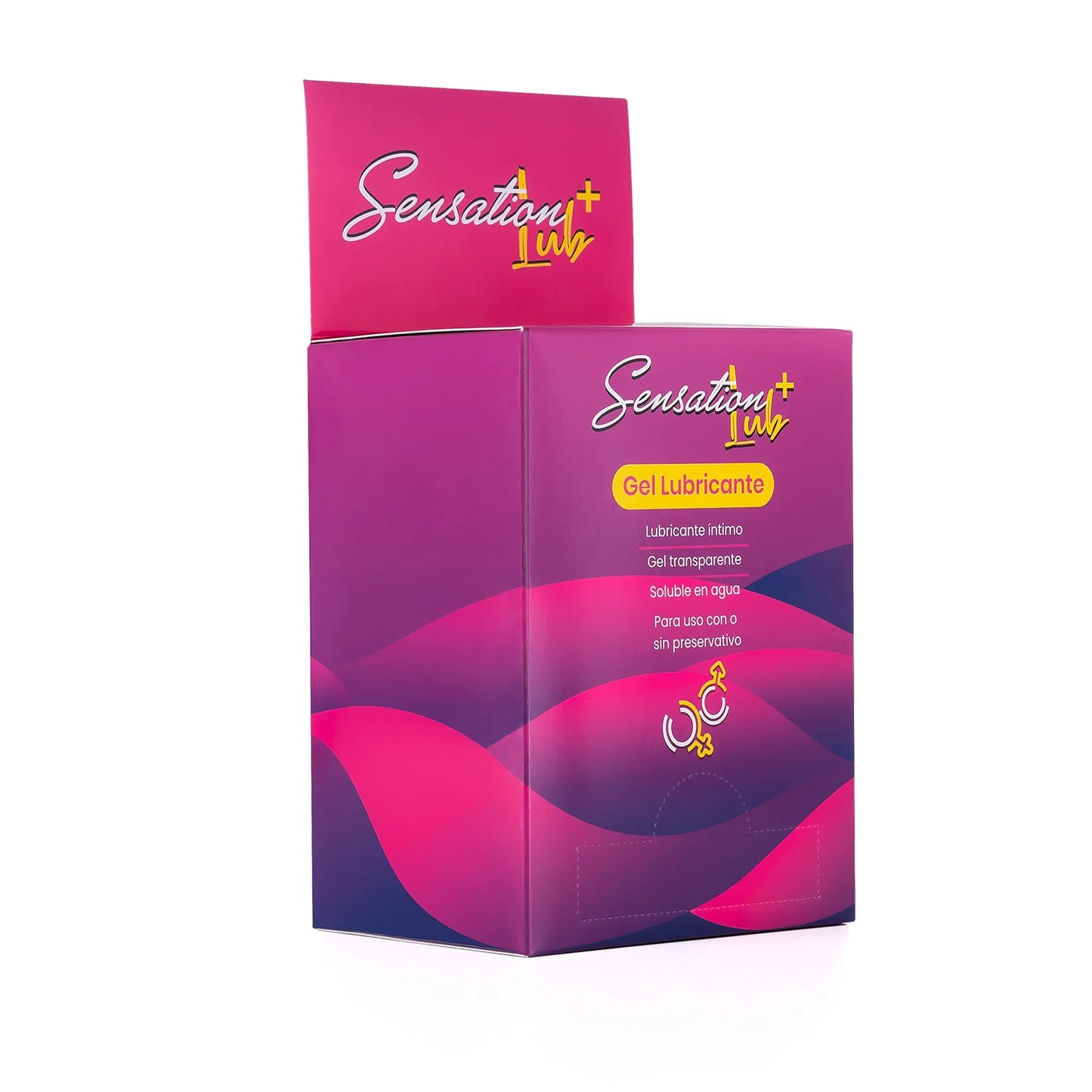 Lubricante Íntimo Gel SENSATION Lub CAJA 50 SACHETS X 8 GR