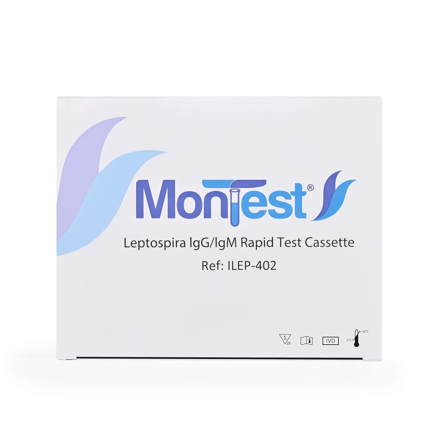 Prueba Rápida Leptospira IGG IGM Casete MONTEST CAJA 25 UND