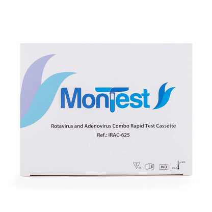 Prueba Rápida Rotavirus y Adenovirus MONTEST CAJA 25 UND