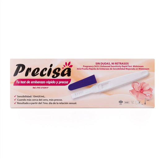 Test de Embarazo Midstream HCG en Orina PRECISA U103H
