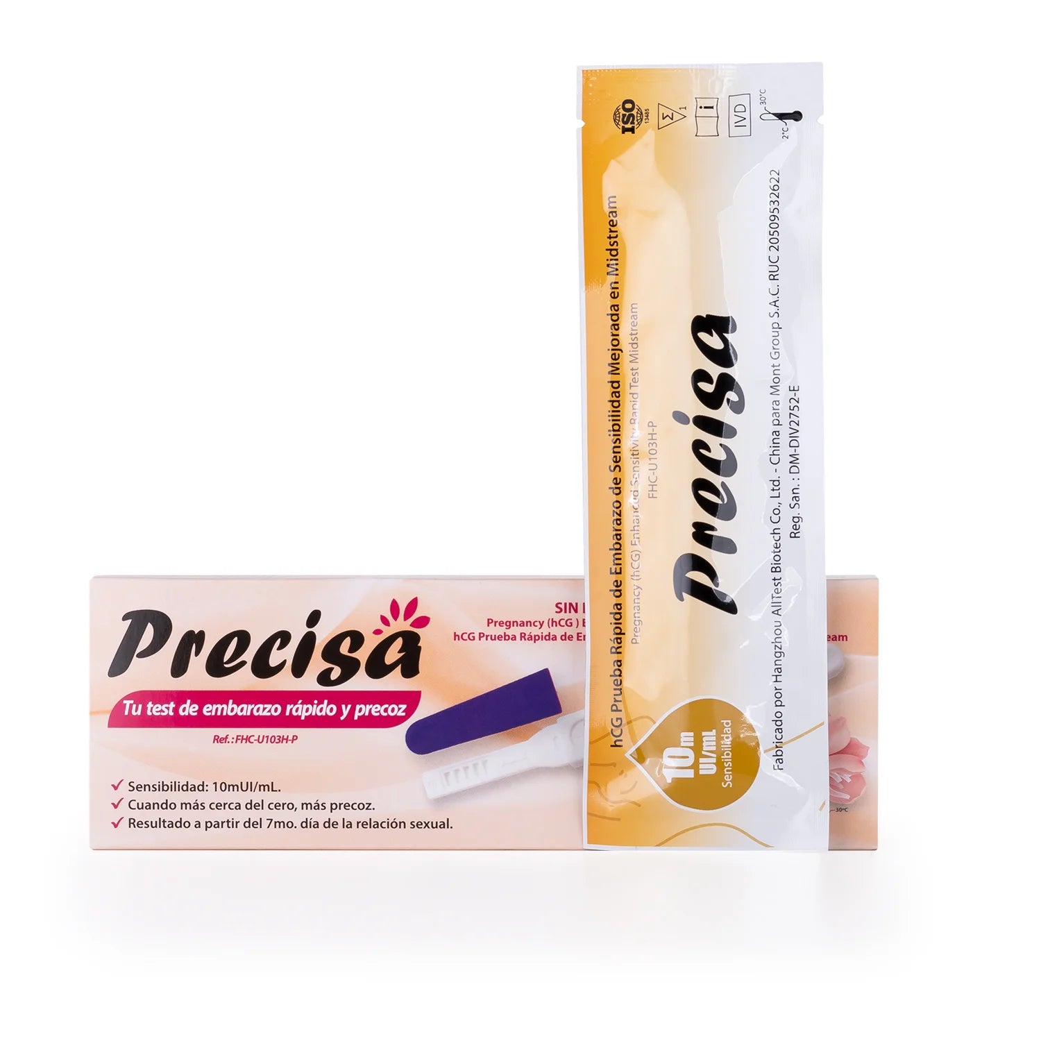 Test de Embarazo Midstream HCG en Orina PRECISA U103H