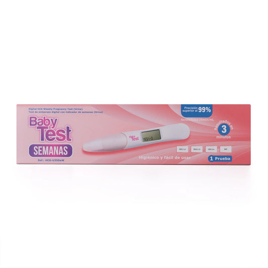 Test de Embarazo Digital HCG en Orina BABY TEST Semanas