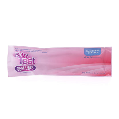 Test de Embarazo Digital HCG en Orina BABY TEST Semanas