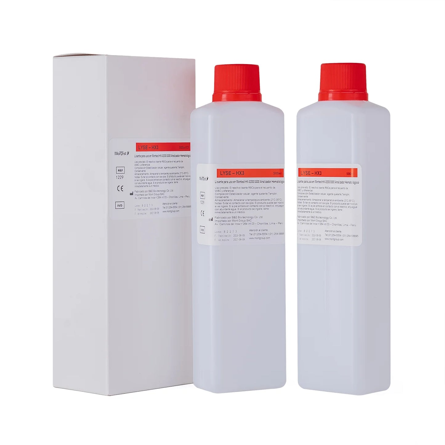 Lisante HX3 para Uso en MONTEST HX 3200-3300 de 500 ML 2 UND