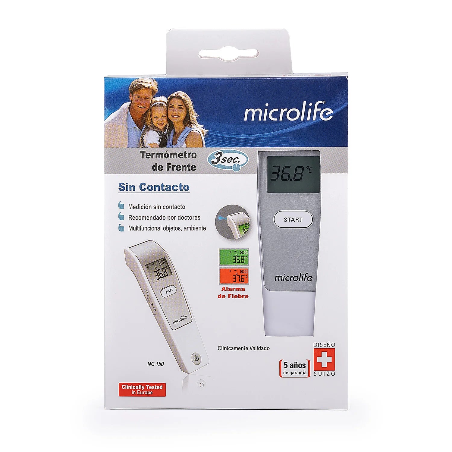 Termómetro Digital sin Contacto MICROLIFE NC 150