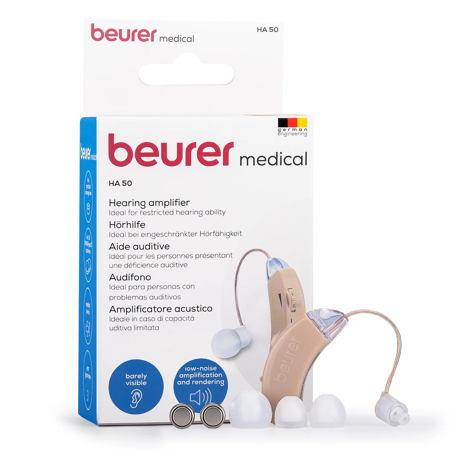 Audífono para Sordera Ergonómico BEURER HA 50
