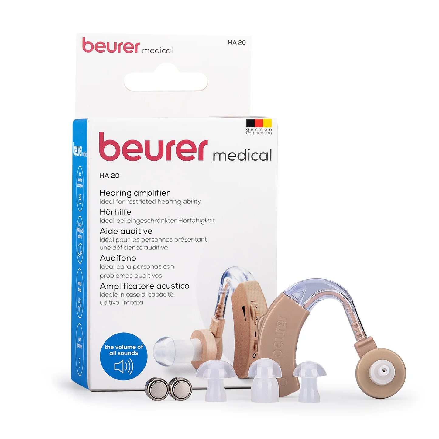 Audífono para Sordera Ergonómico BEURER HA 20