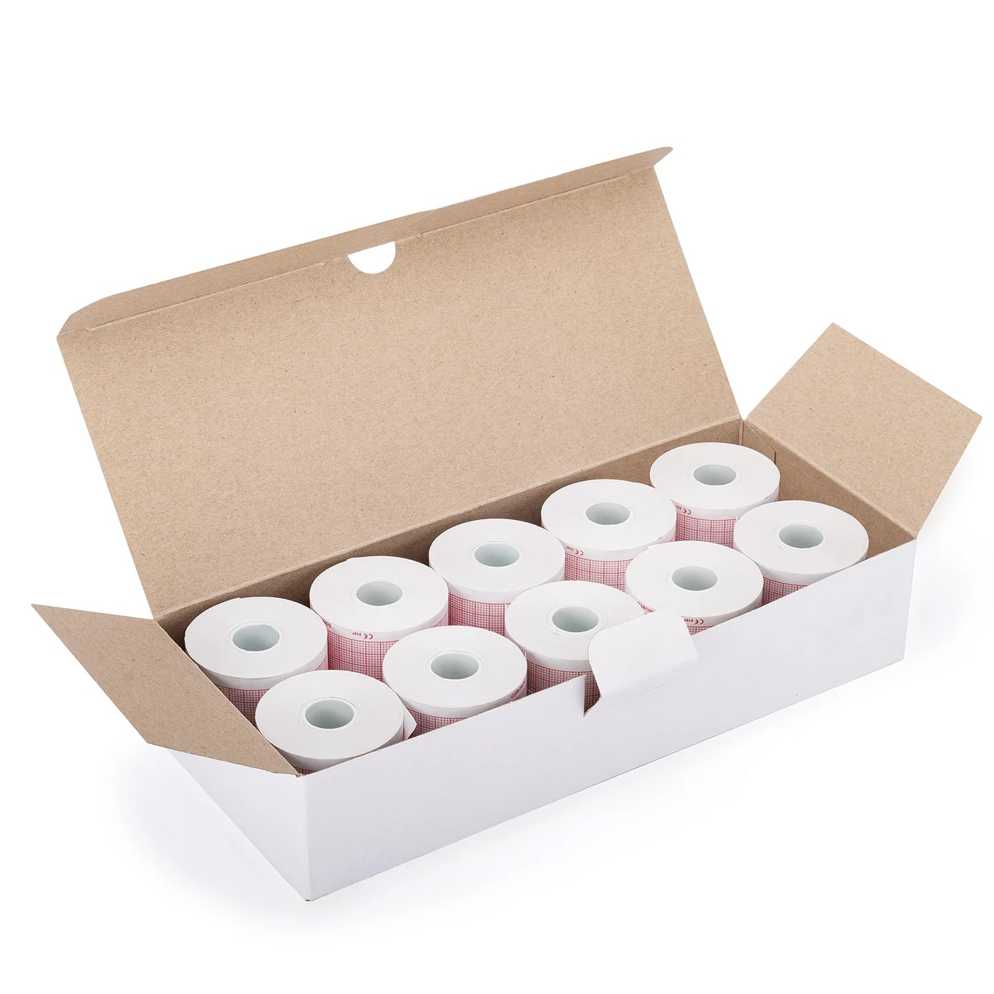 Papel para Electrocardiograma de 50 MM X 30 M CAJA 10 UND