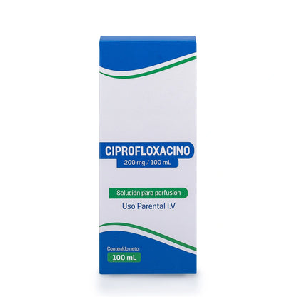 Ciprofloxacino 200 MG Solución para Perfusión FCO 100 ML