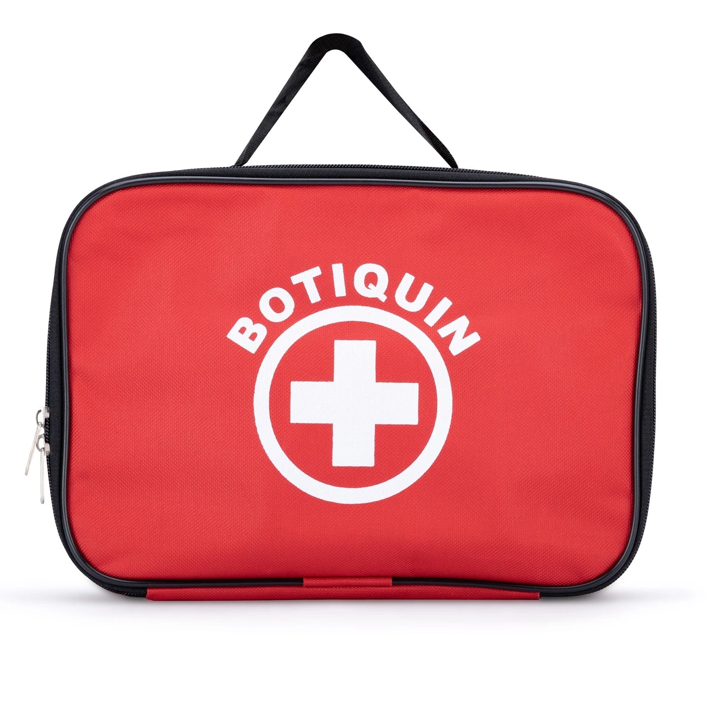 Botiquín de Tela Portátil Tipo Maletín Rojo Sin Equipar