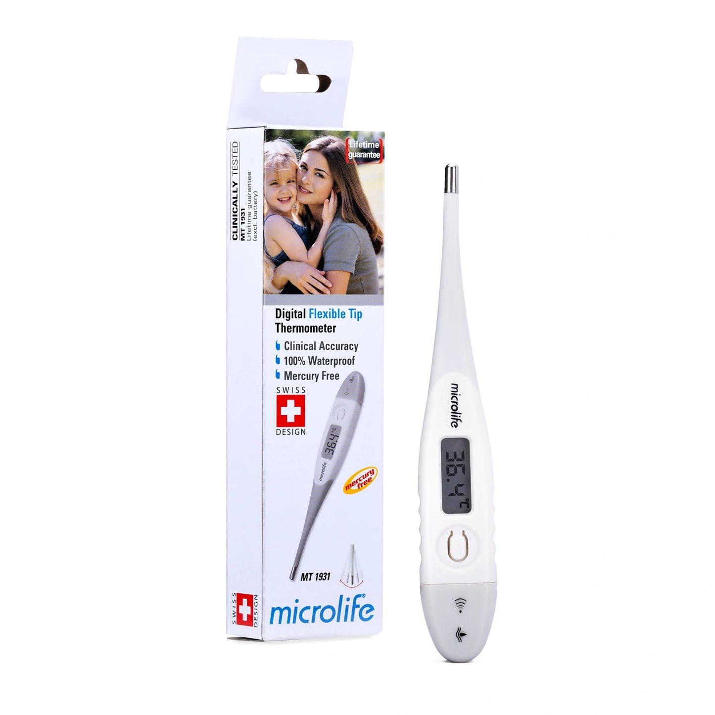 Termómetro Digital de Punta Flexible MICROLIFE MT 1931