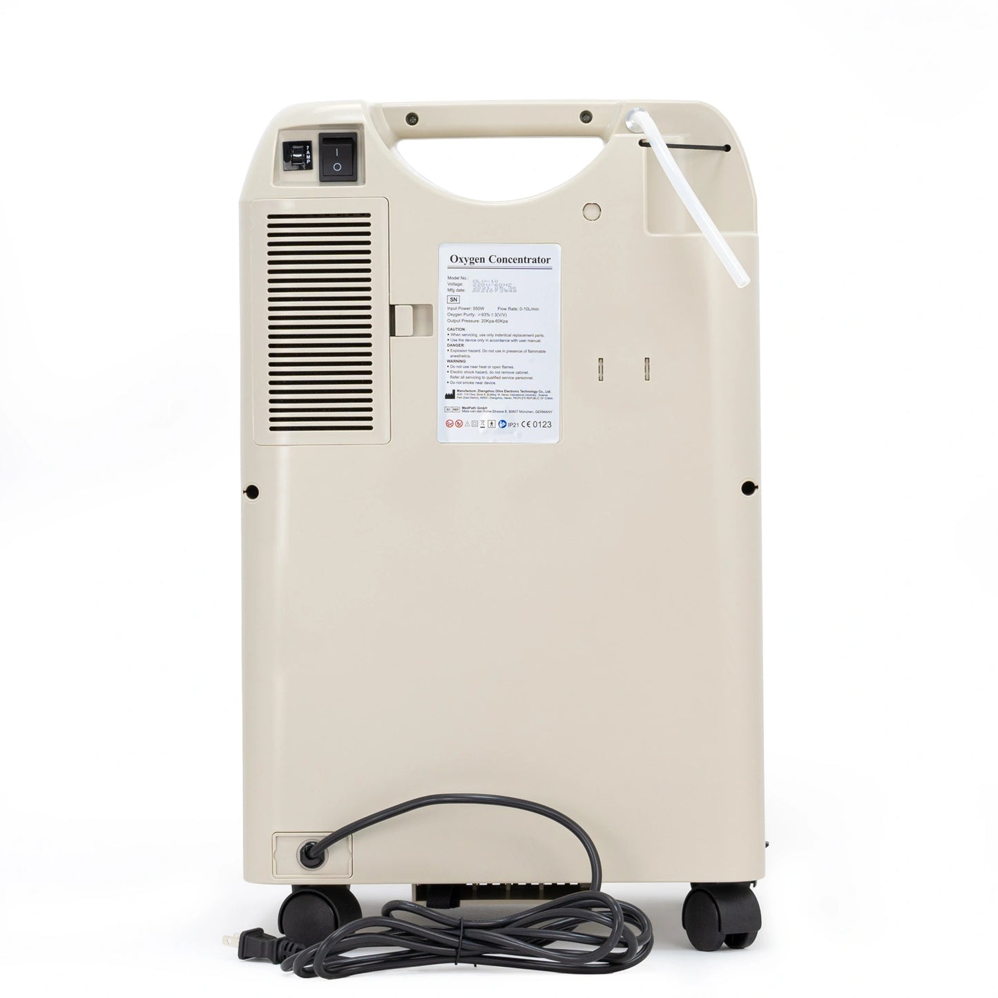 Concentrador de Oxígeno OLIVE de 10 Litros OLV-10 UN FLUJO