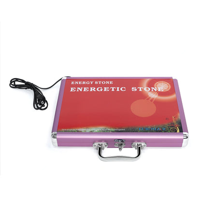 Piedras Calientes con Maleta Calentadora de 20 PZS