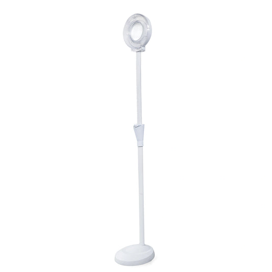 Lámpara LED con Lupa Tipo Pedestal