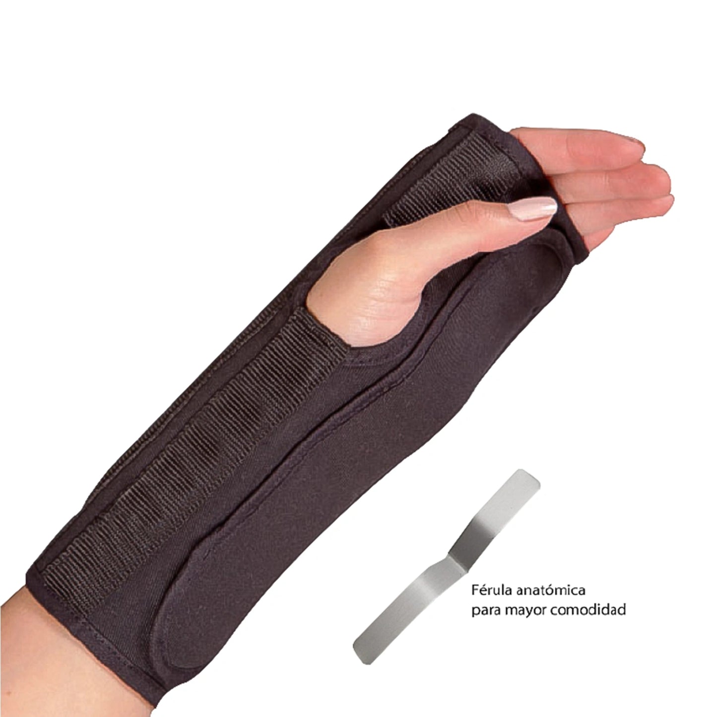 Inmovilizador de Muñeca Universal con Férula de Aluminio
