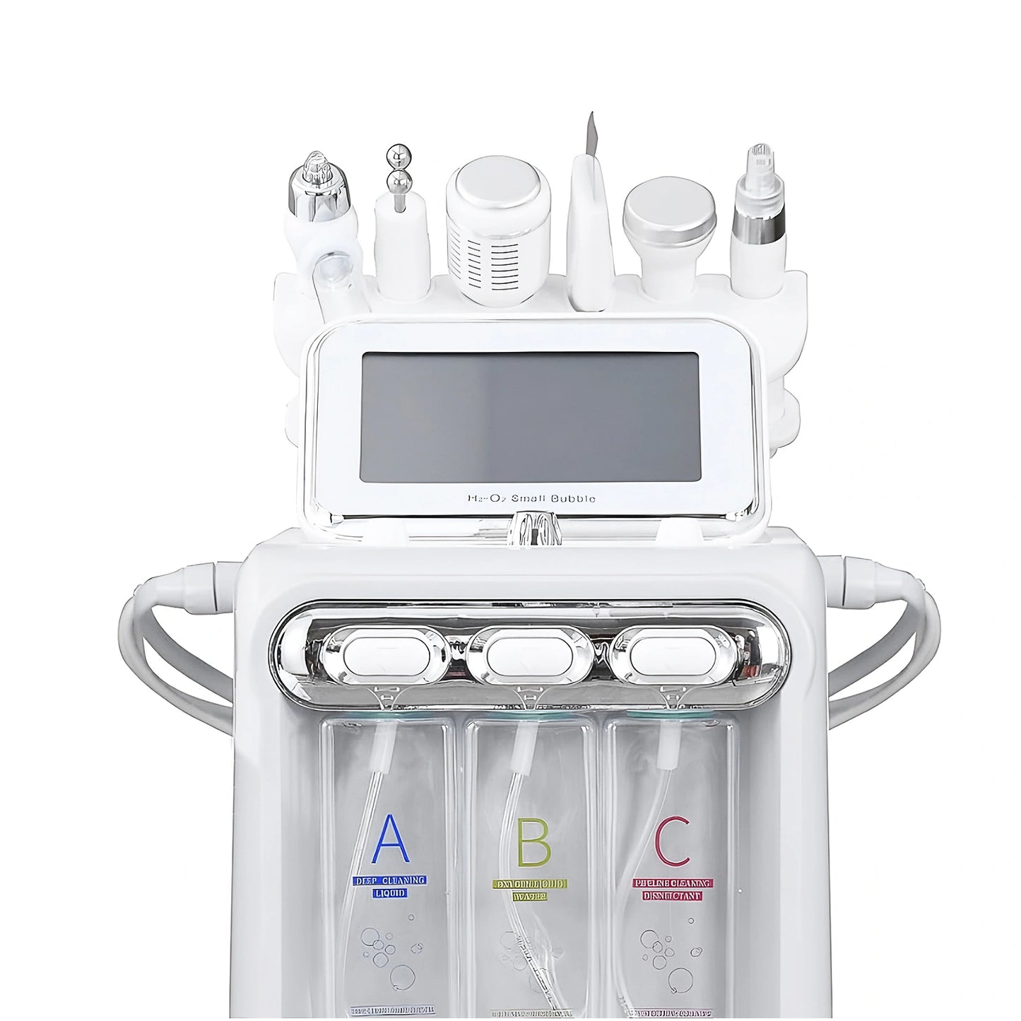 Equipo Multifuncional Hidrafacial 7 en 1 con Máscara LED