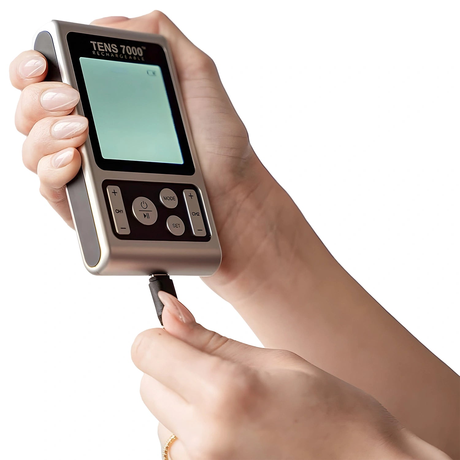 Equipo Electro Estimulador TENS 7000 RECARGABLE