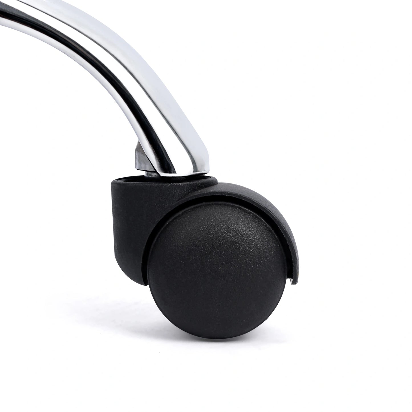 Taburete de Acero Inoxidable con Asiento Giratorio Rodable