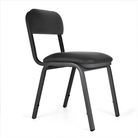 Silla Fija de Metal para Oficina Modelo Sheraton