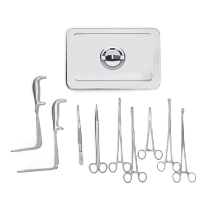 Set Instrumental para Revisión de Cuello Uterino 10 PZS