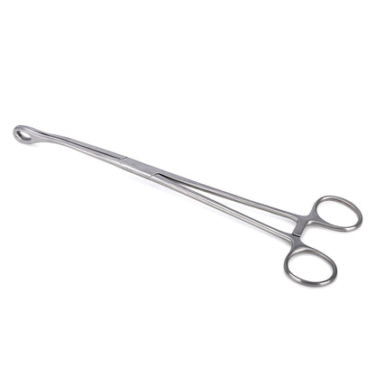 Pinza Anillo FOERSTER Curva Dentada de 24 CM